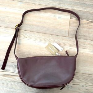 Madewell Raisin Brown Leather Sling Bag